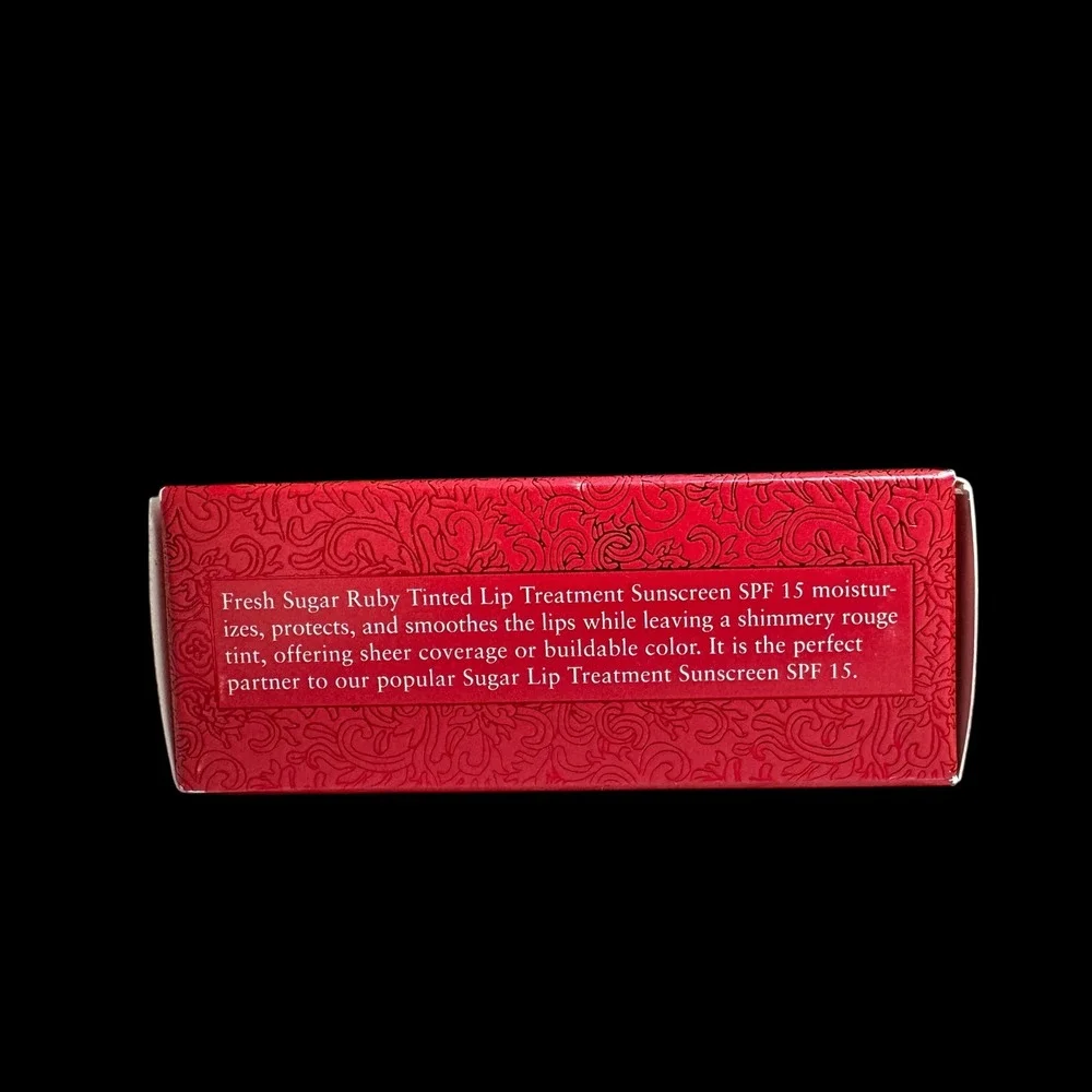 Fresh Sugar Ruby Tinted Lip Treatment Sunscreen SPF‎ 15 4.3g 0.15oz New in Box